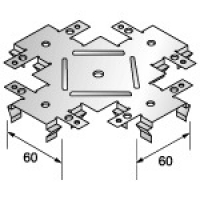 Соединитель крестообразный для CD-профиля (краб)