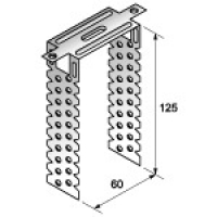 Прямой подвес универсальный 60*125 (П-образка) .